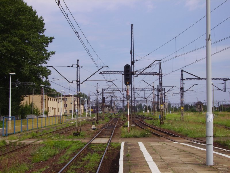 Im Bahnhof Tarnowskie Gory. Aufgenommen im Juli 2008.
